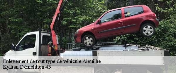 Enlèvement de tout type de véhicule  aiguilhe-43000 Kyllian Démolition 43