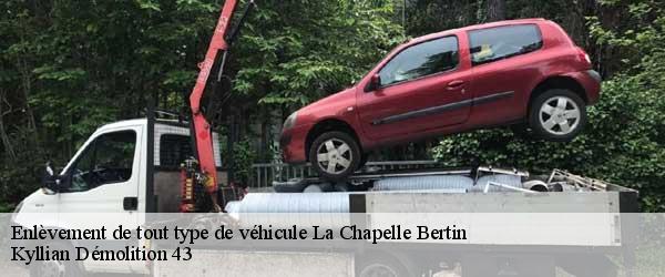 Enlèvement de tout type de véhicule  la-chapelle-bertin-43270 Kyllian Démolition 43