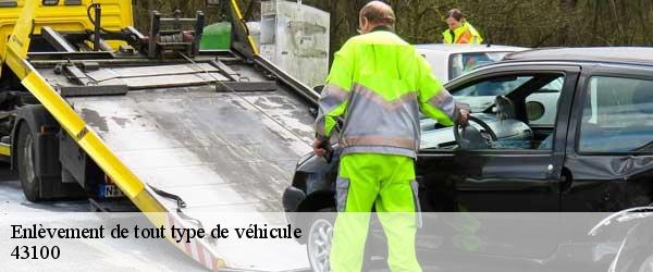 Enlèvement de tout type de véhicule saint-jusaint-pres-brioude-43100 Kyllian Démolition 43