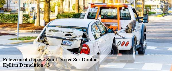 Enlevement d'épave  saint-didier-sur-doulon-43440 Kyllian Démolition 43