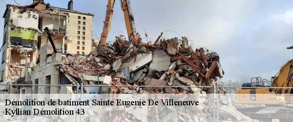 Démolition de batiment  sainte-eugenie-de-villeneuve-43230 Kyllian Démolition 43